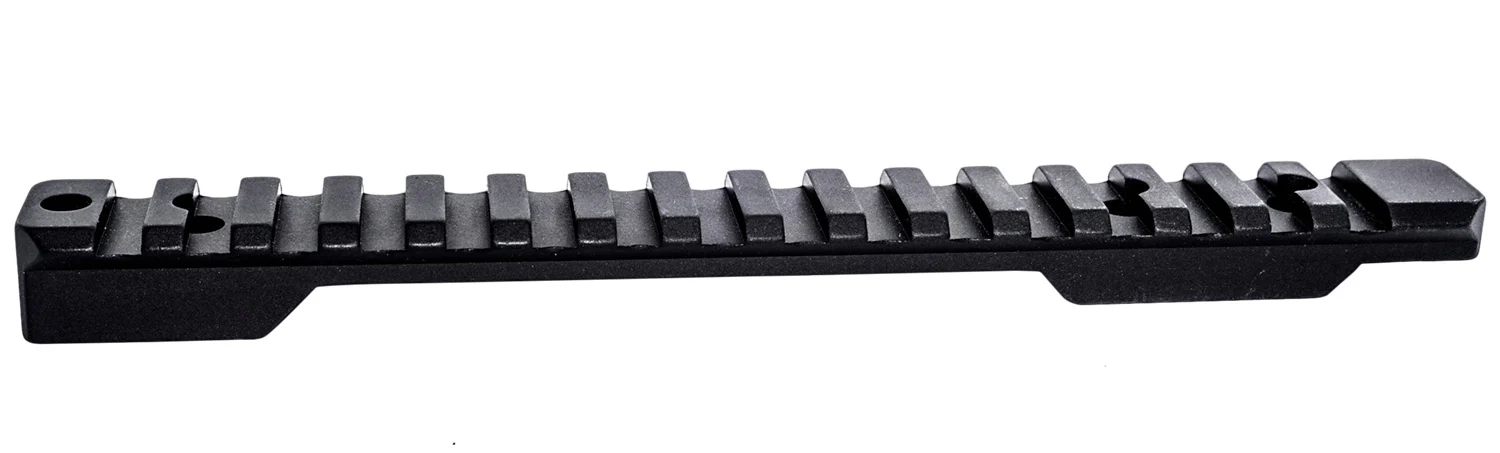 Weatherby PS0252150 Picatinny Rail Peak 44 Black Weatherby Mark V Picatinny Rail/Weaver Mount Short Action