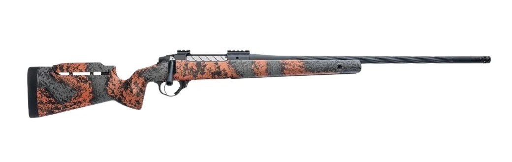 Seekins Precision 0011710217-F Havak PH3 6 Creedmoor 24" Black Fluted Threaded Barrel, Black Picatinny Rail Steel Receiver, Adj Cheek Riser Urban Shadow Synthetic Stock