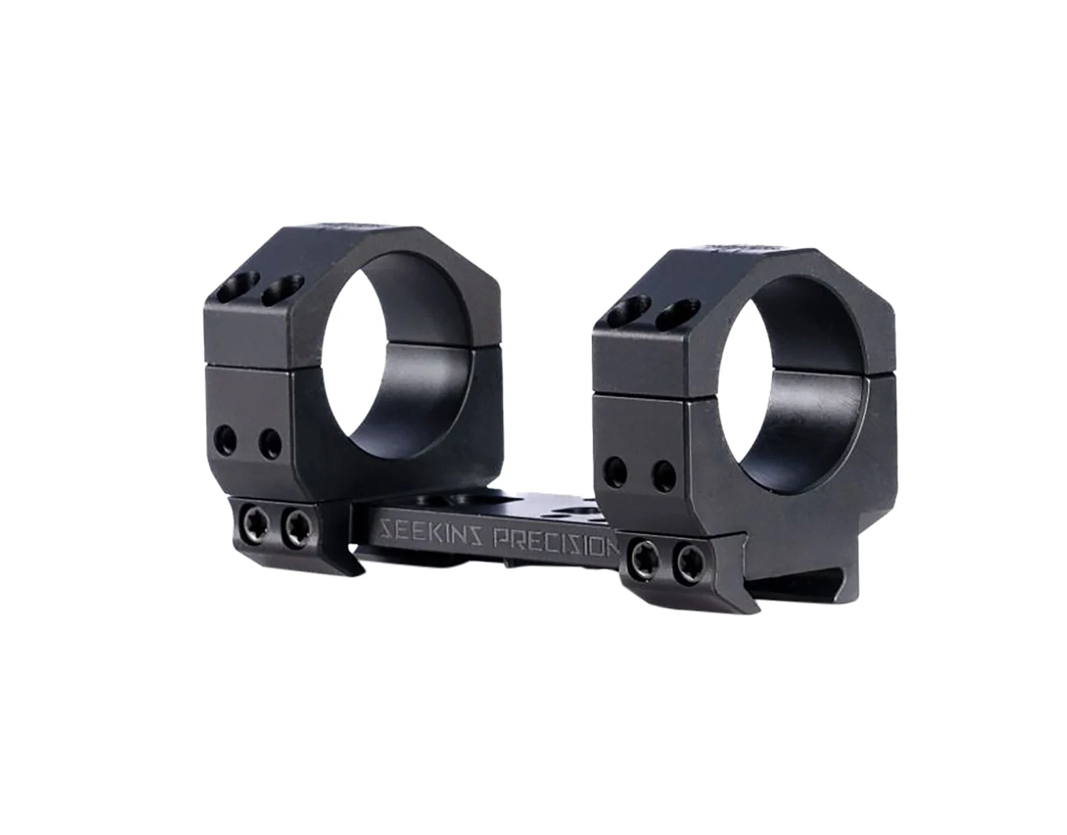 Seekins Precision 0010650122-F Precision Mount Black 7075 Aluminum 35mm Tube