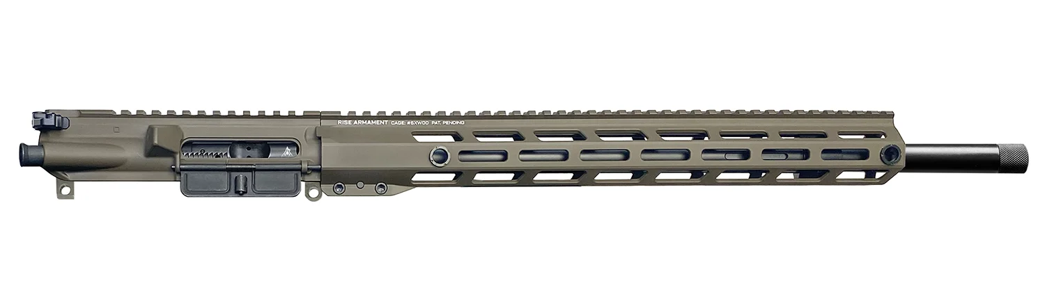 Rise Armament RA22ARCCUBRN18 Upper Receiver 22 ARC 18" Brown Cerakote Barrel Aluminum