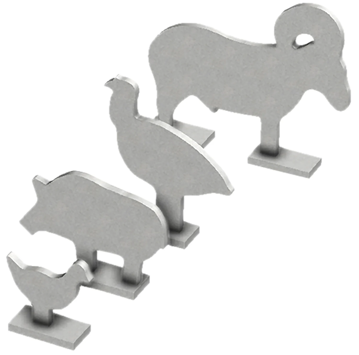 Birchwood Casey BC-47422 Silhouette Knock Over Targets