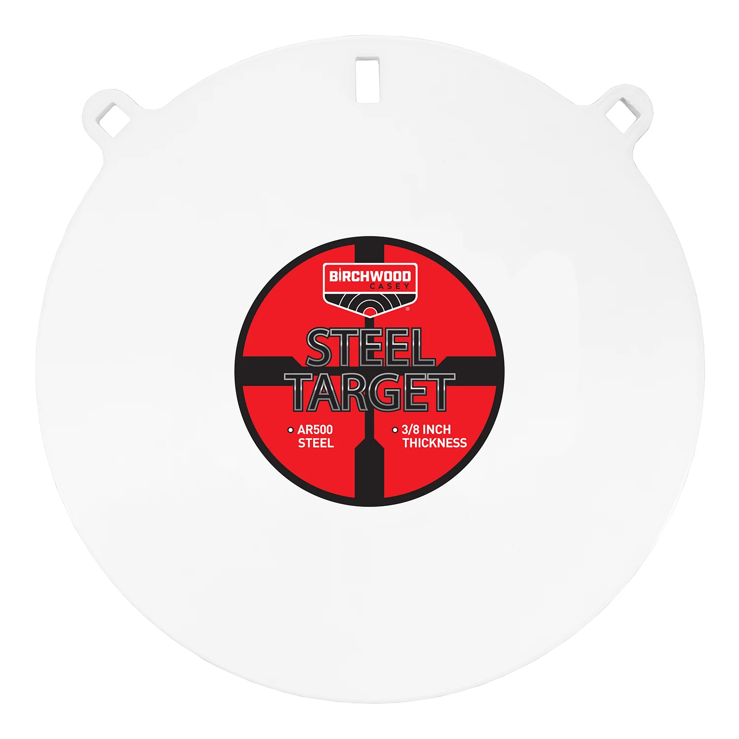 Birchwood Casey BC-RND15-38 Centerfire Target 3/8" AR500 Steel "15 Round Gong