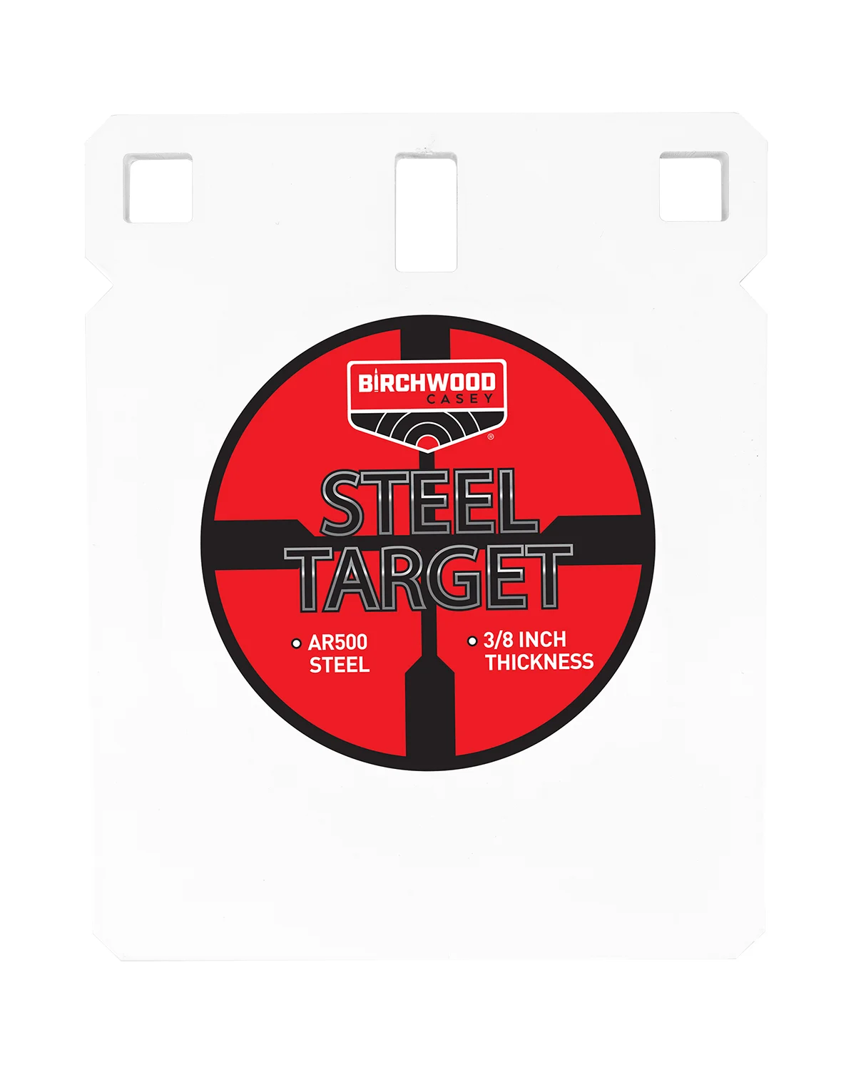 Birchwood Casey BC-SQR6-38 Centerfire Target 3/8" AR500 Steel 6" Square Gong