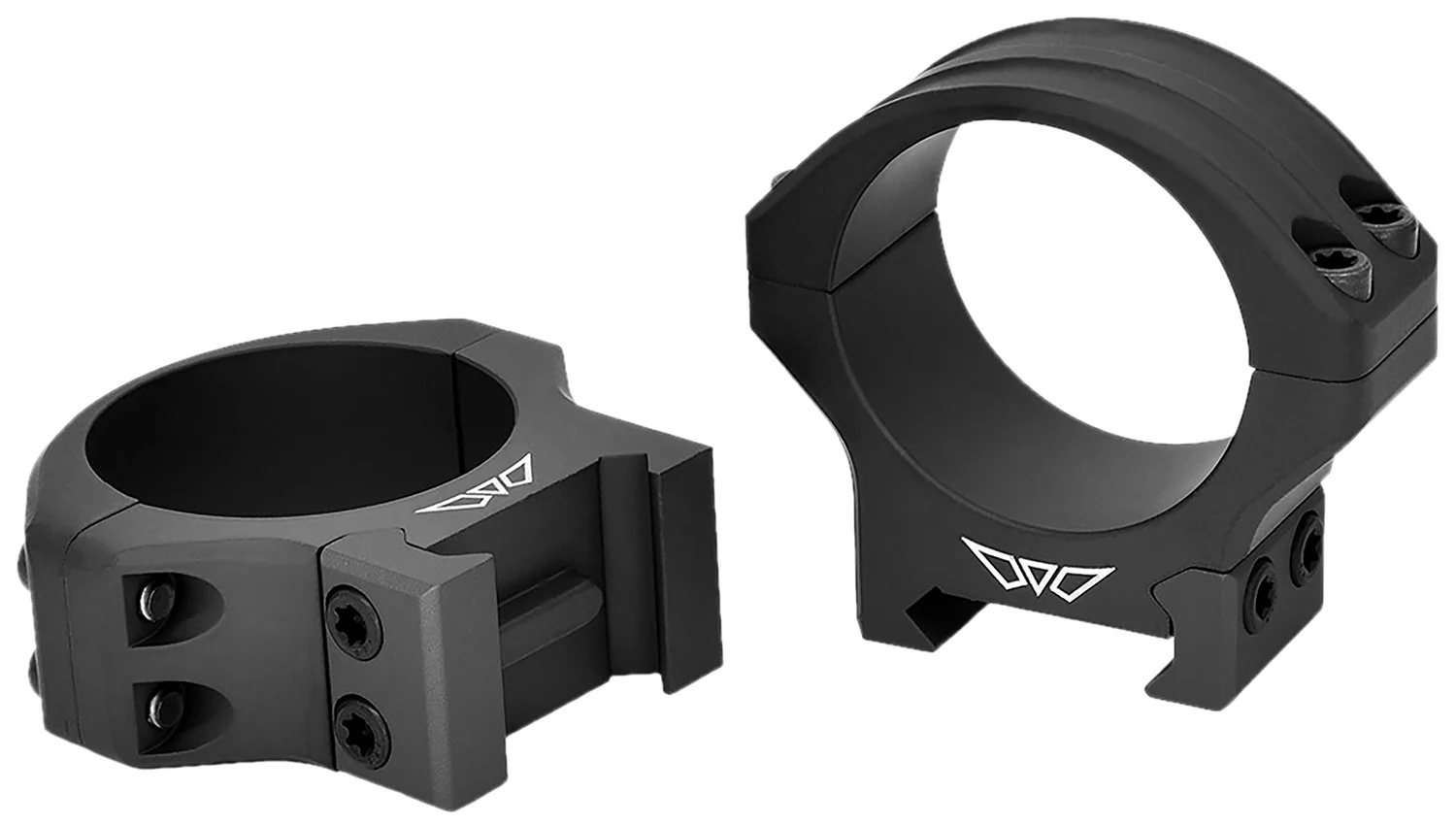 Warne 520M Maxima Horizontal Rings Matte Black Steel 34mm Tube Picatinny/Weaver