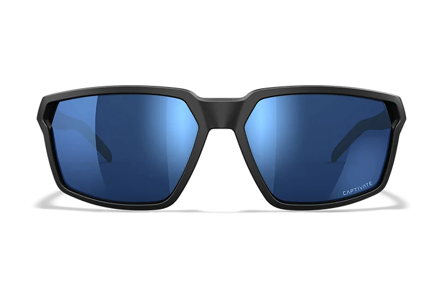Wiley X AC6SRA09 Sierra M/L Blue Mirror Lens Polycarbonate Matte Black Frame
