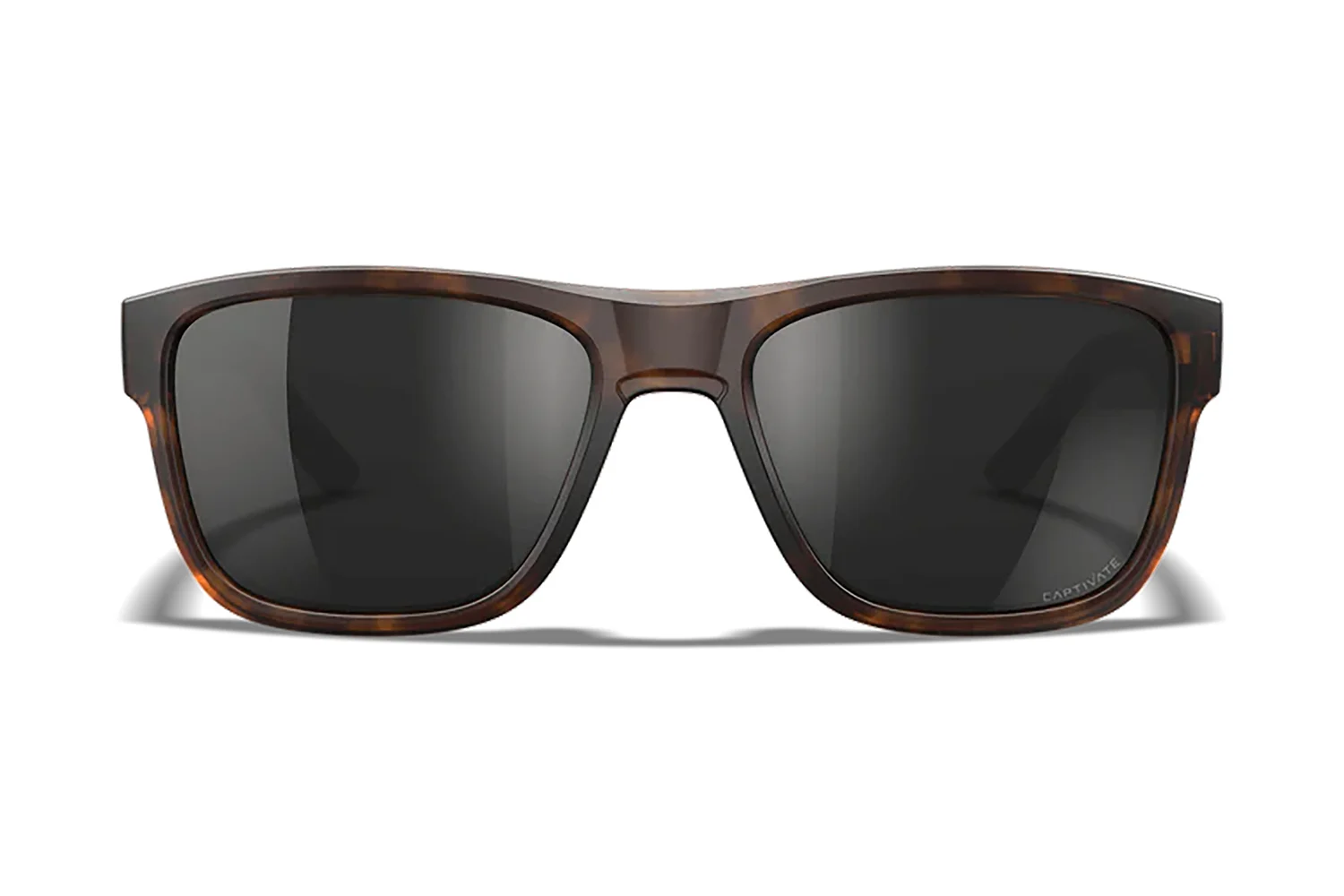 Wiley X AC6OVN15 Ovation Black Mirror Lens Polycarbonate Matte Tortoise Frame