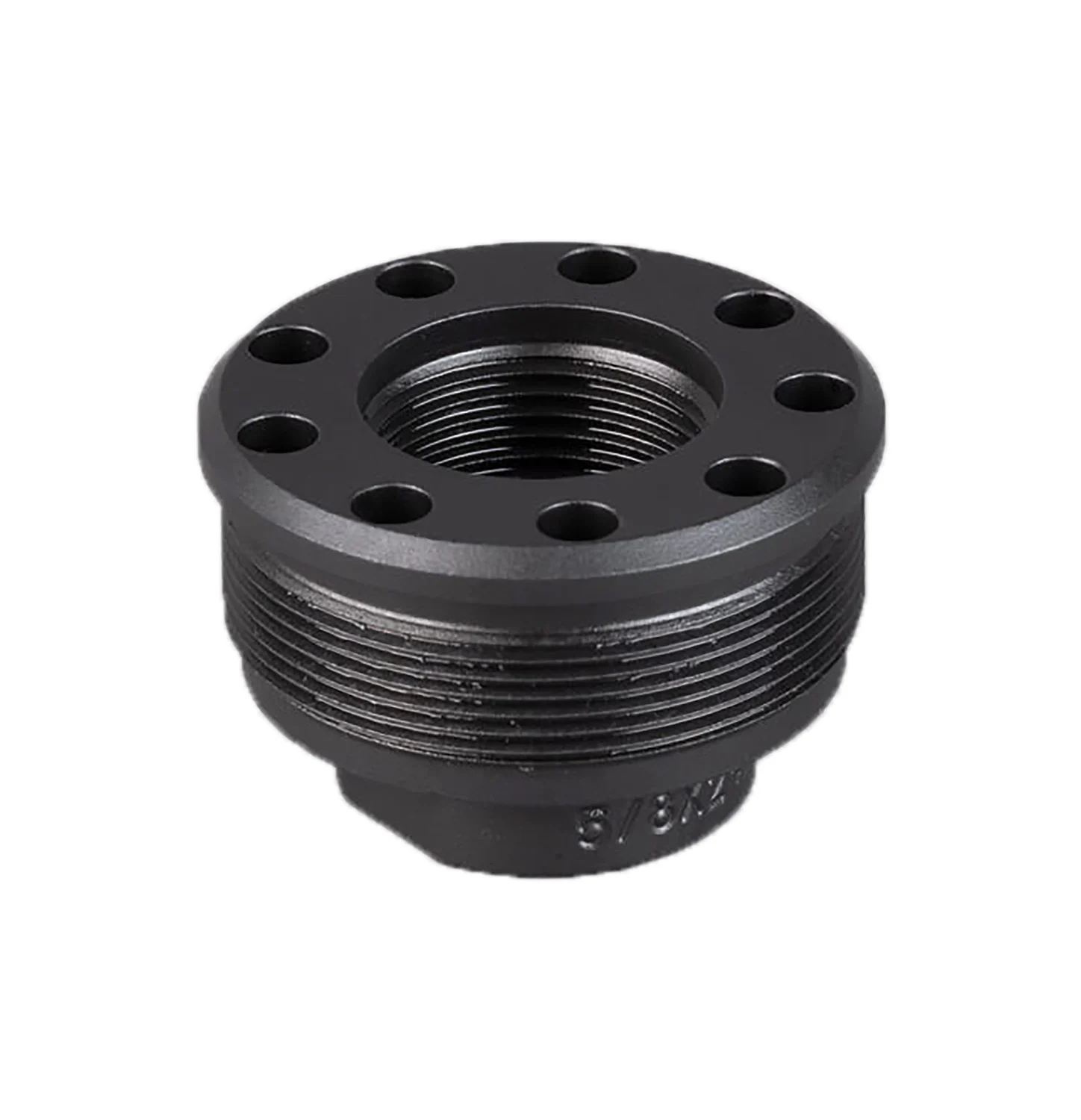 SilencerCo AC822 Alpha Direct Thread Mount Fits 9/16"x24 Black