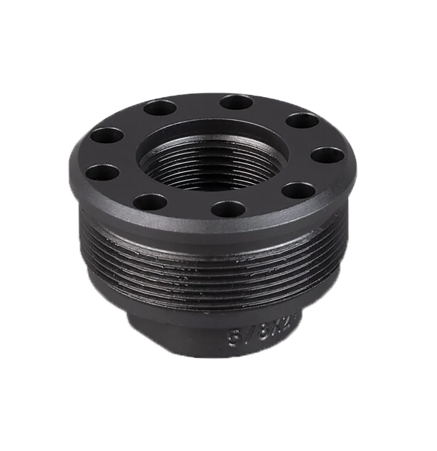 SilencerCo AC837 Alpha Direct Thread Mount Fits M18X1 Matte Black