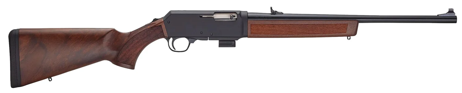 Henry H027N-H9G Homesteader 9mm Luger 10+1 16.37" Blued Steel Barrel, Black Hardcoat Anodize Receiver Drilled & Tapped, American Walnut Fixed Stock