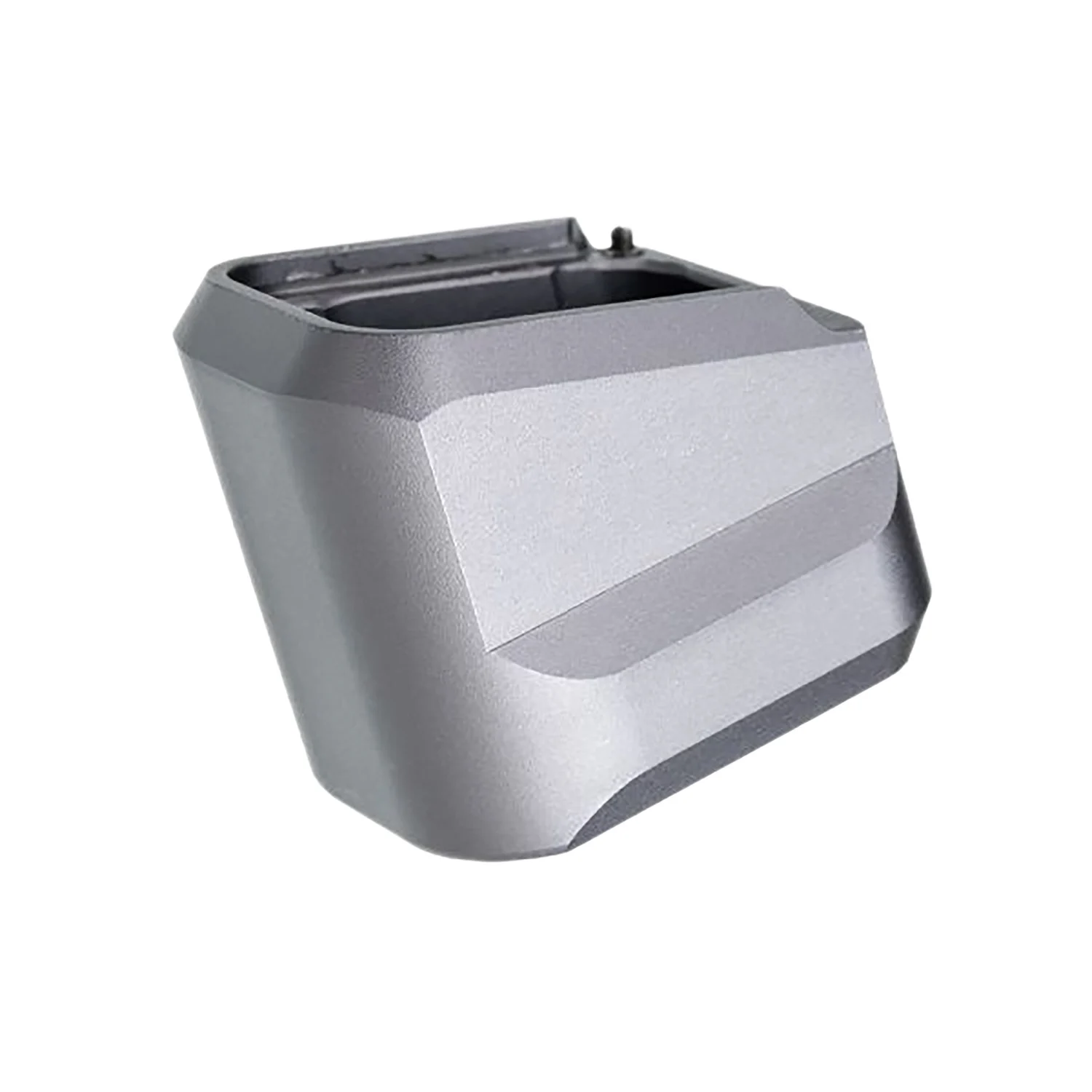 Tyrant CNC TDVP9MAGEXGREY Magazine Extension Fits H&K VP9/VP40/VP30 5rd Grey Aluminum