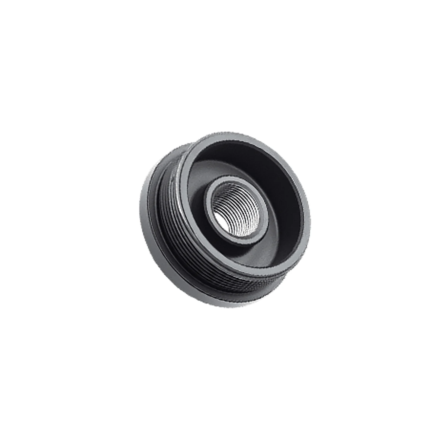 B&T Firearms SD-145582 Adapter Direct Thread HUB Fits 1/2"x28 Black