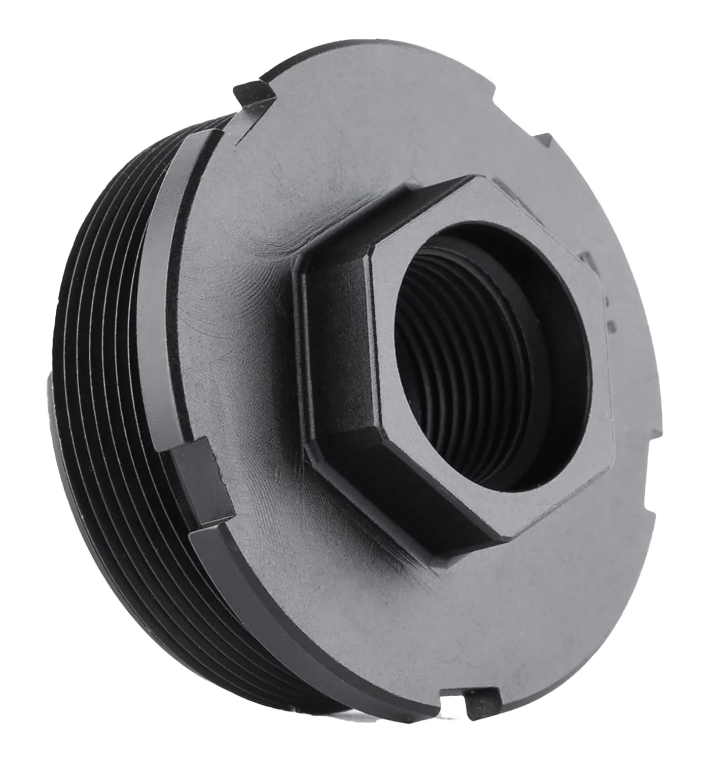 Dead Air LT304 HUB Direct Thread Mount 9/16x24RH 4140 HT Alloy Steel Black Nitride