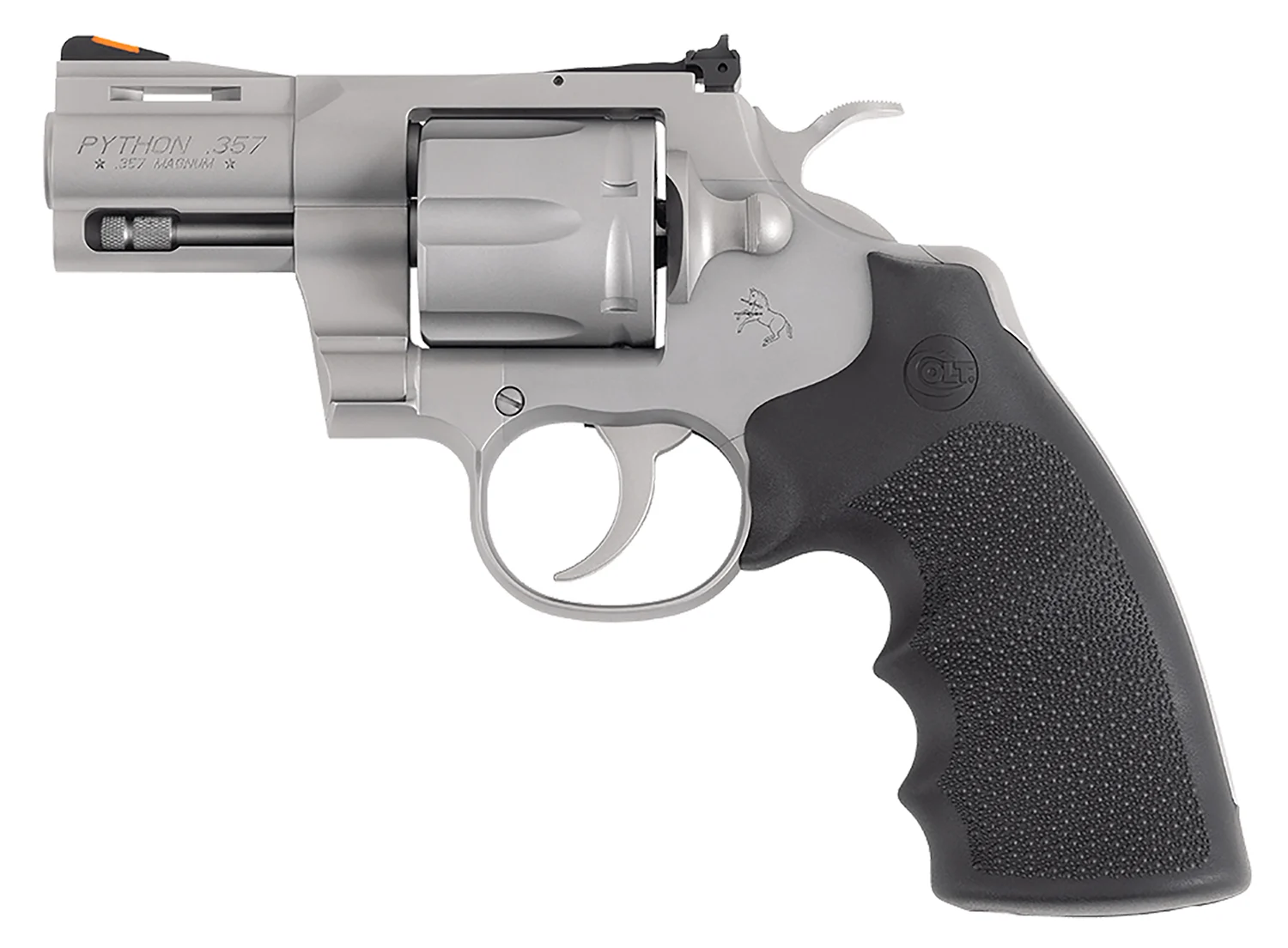 Colt Mfg PYTHONSM2RTS Python 357 Mag/38 Special 6 Shot 2.50" Exposed Hammer