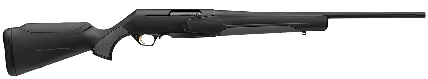 Browning 039007211 BAR MK4 Hunter 243 Win 4+1 22" Matte Black Fluted Barrel, Matte Blued Aluminum Alloy Drilled & Tapped Receiver, Black Adj Shim Synthetic Stock