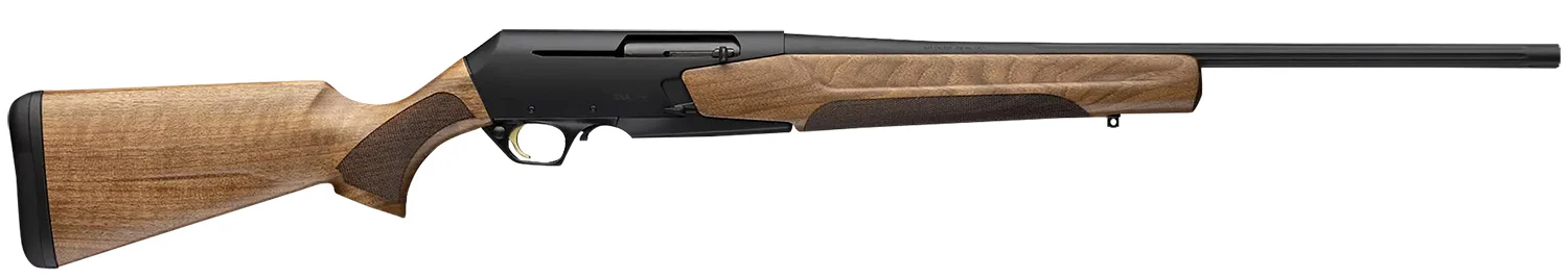 Browning 039008227 BAR MK4 Hunter 7mm Rem Mag 3+1 24" Matte Blued Fluted Barrel, Matte Blued Aluminum Alloy Drilled & Tapped Receiver, Grade II Turkish Walnut Adj Shim Stock