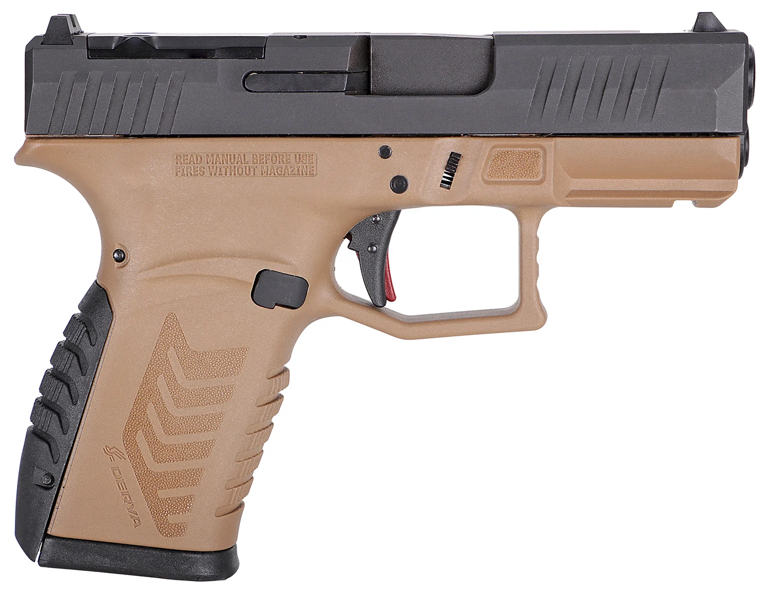 DERYA DY9Z.TTFDE.TR DY9Z 9MM 15R OR FDE/BLK
