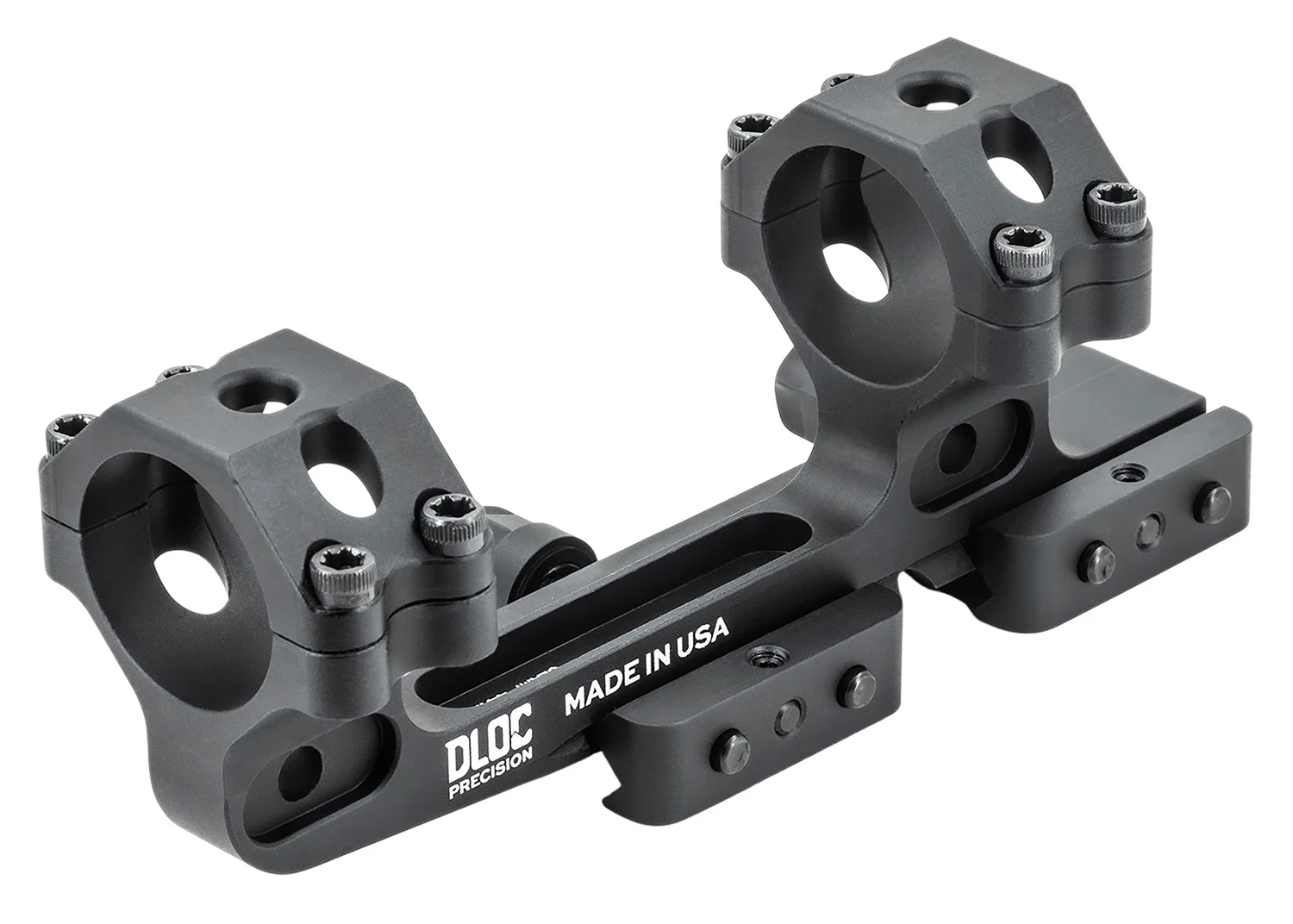 DLOC Precision DLOC-C134-1535-B Cantilever Black Aluminum 34mm Tube