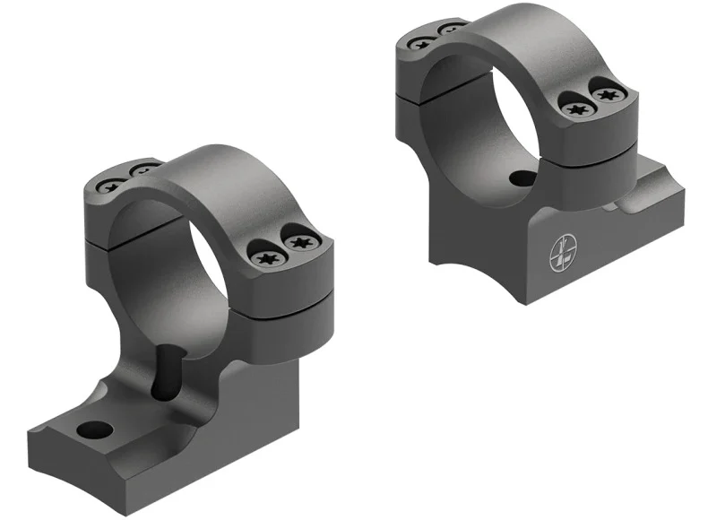 Leupold 187348 BackCountry Black Aluminum 1" Tube Medium Fits Remington 700