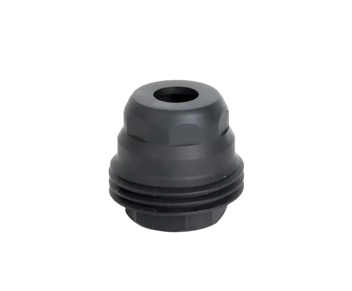 Jk Armament JK-MD-HDM24 Minimalist 45Cal Fits 1" Long 5/8"x24 Stainless Steel Nitride Black
