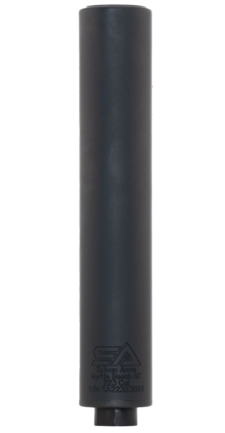 Sylvan Arms SA223TISD Short K 223 Rem Matte Black Titanium 1/2"x28