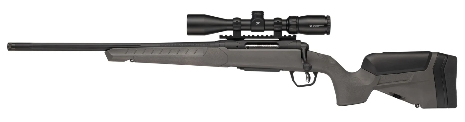 Savage Arms 32485 110 Trailblazer 350 Legend 4+1 18" Fluted Barrel, Flat Dark Gray Adj LOP Synthetic Stock, Left Hand