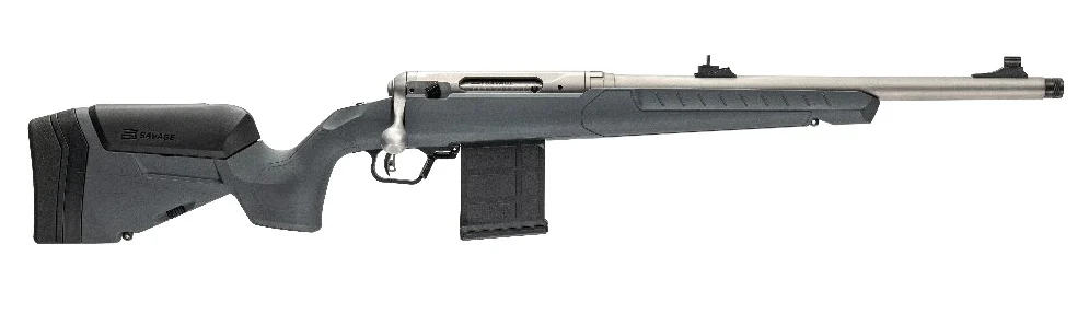 Savage Arms 32499 110 300 Blackout 10+1 16.50" Heavy Barrel, Flat Dark Gray Adj LOP Synthetic Stock, Right Hand