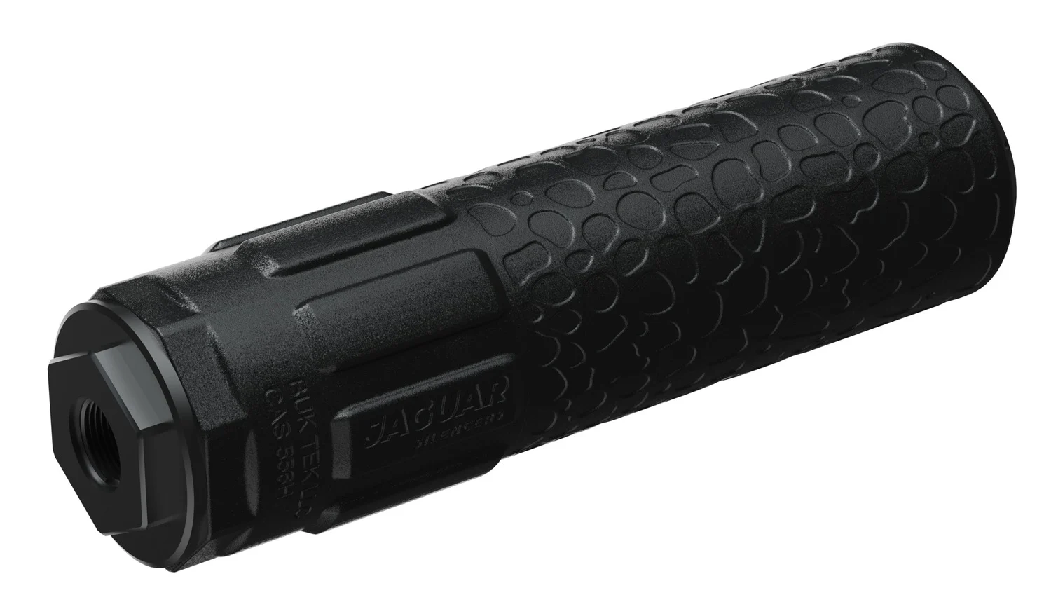 Jaguar Silencers CAS556H-JB CAS556 Shorty 5.56mm Black Inconel 1 3/8"x24