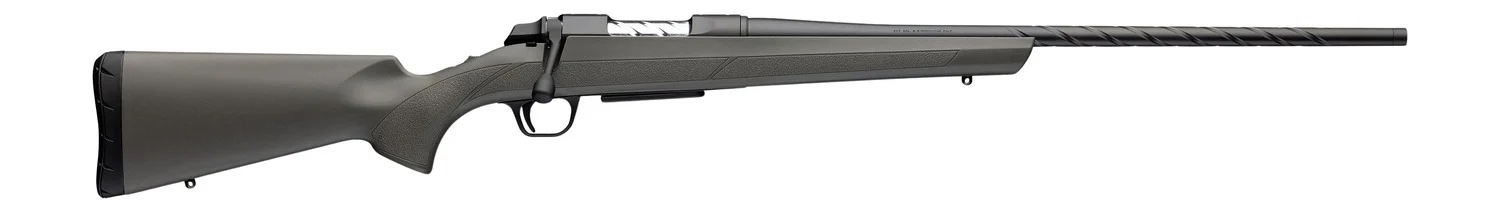 Browning 035851218 AB3 Pro Full Size 308 Win 4+1 22" Matte Blued Spiral Fluted Threaded Barrel, Matte Blued Steel Drilled & Tapped Receiver, Gray/Green Fixed Synthetic Stock, Right Hand