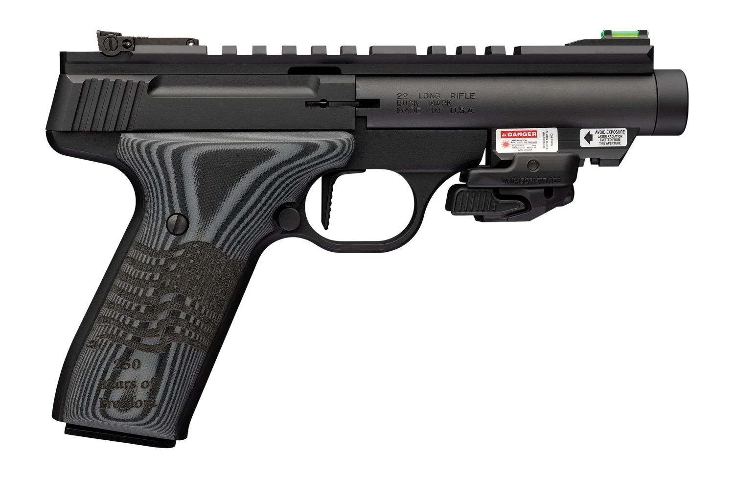 BRN 051612490 BM BLK LBL 250 G10, SR, LSR 4.4,22