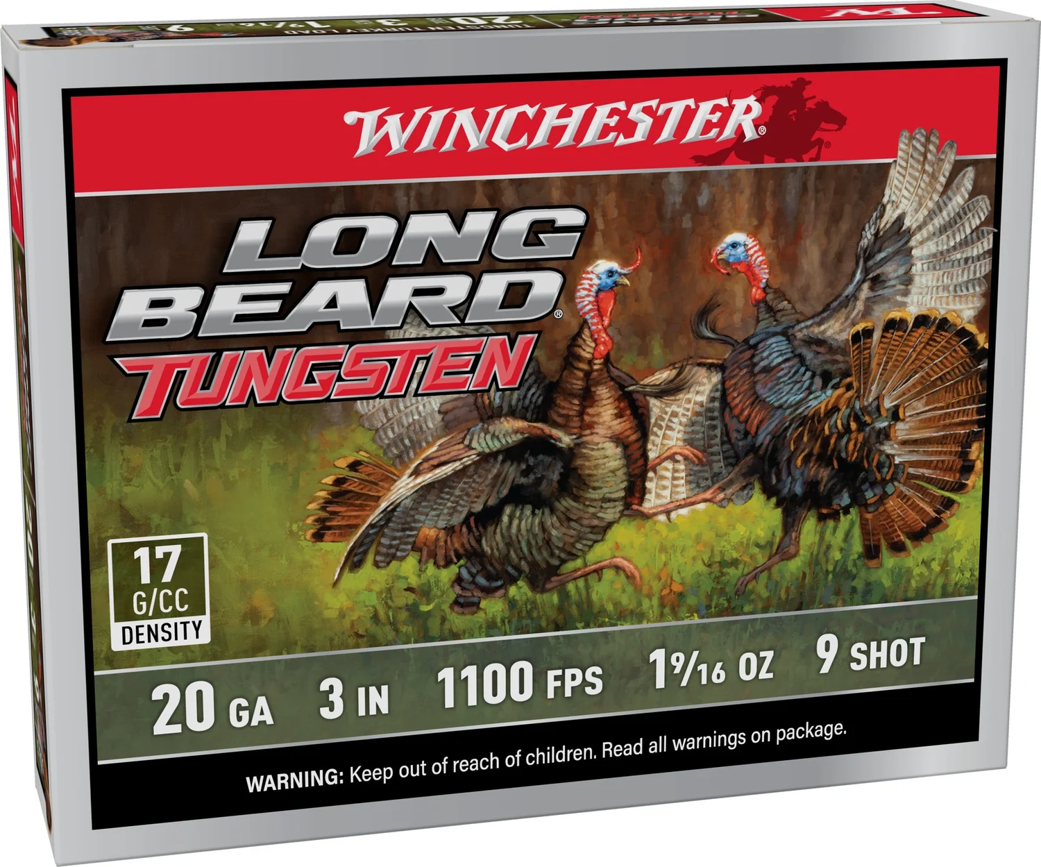 WIN LBT2039 20G 3" #9 LONGBEARD TS17 1-9/16 5/10