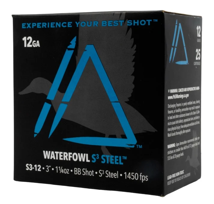 APEX AMMO S312-BB 12G 3 1-1/4 BB 25/10