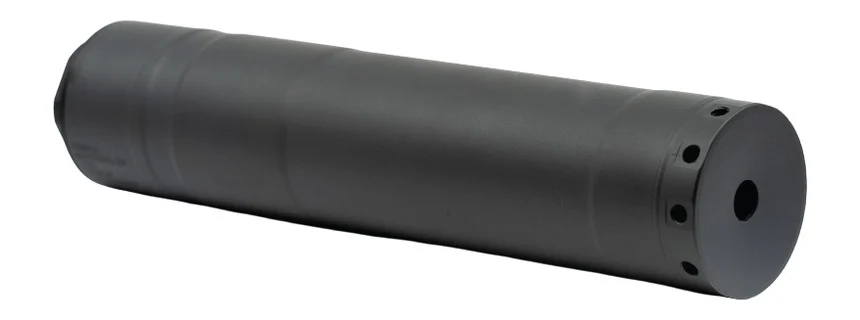 Kgm Suppressors RT-R30T-TM-BLK R30T 7.62mm 1.75" Black Titanium 5/8"x24