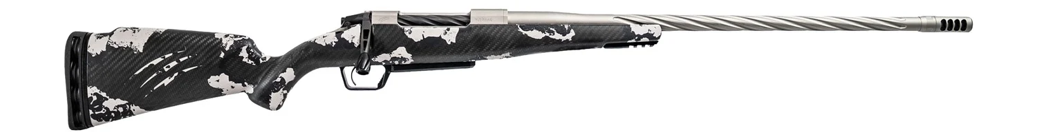 Fierce Firearms ROGSSX300PRC22TP Twisted Rogue XP 300 PRC 3+1 22" Tungsten Cerakote Spiral Fluted Threaded Stainless Steel Barrel, Drilled & Tapped Receiver, BiPod Rail Forend, Phantom Camo LR Negativ