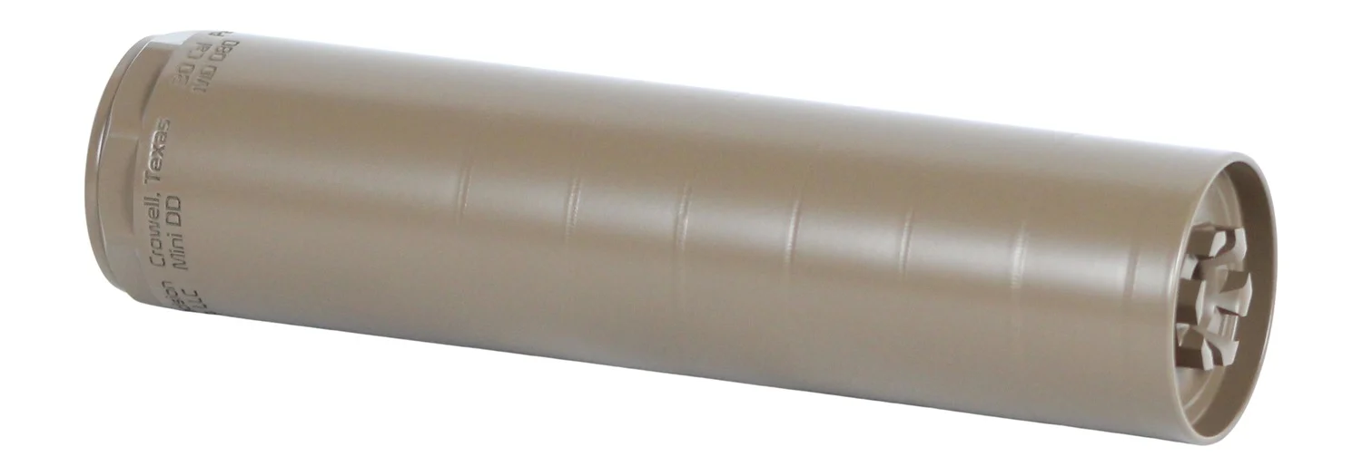 Fuqua Precision Machining MDD30SSFDE Mini DD 30 Cal 1.60" Flat Dark Earth 17-4 Stainless Steel