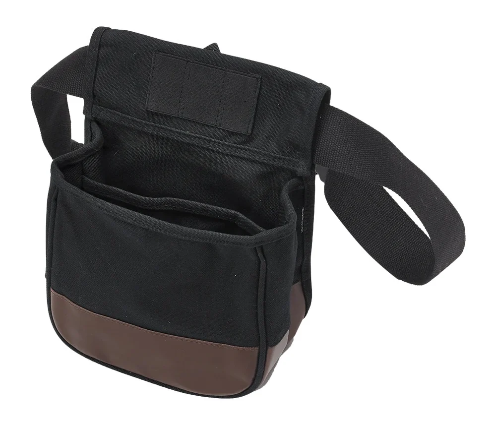USP P23010 DIVIDED SHELL POUCH BLK/BRN