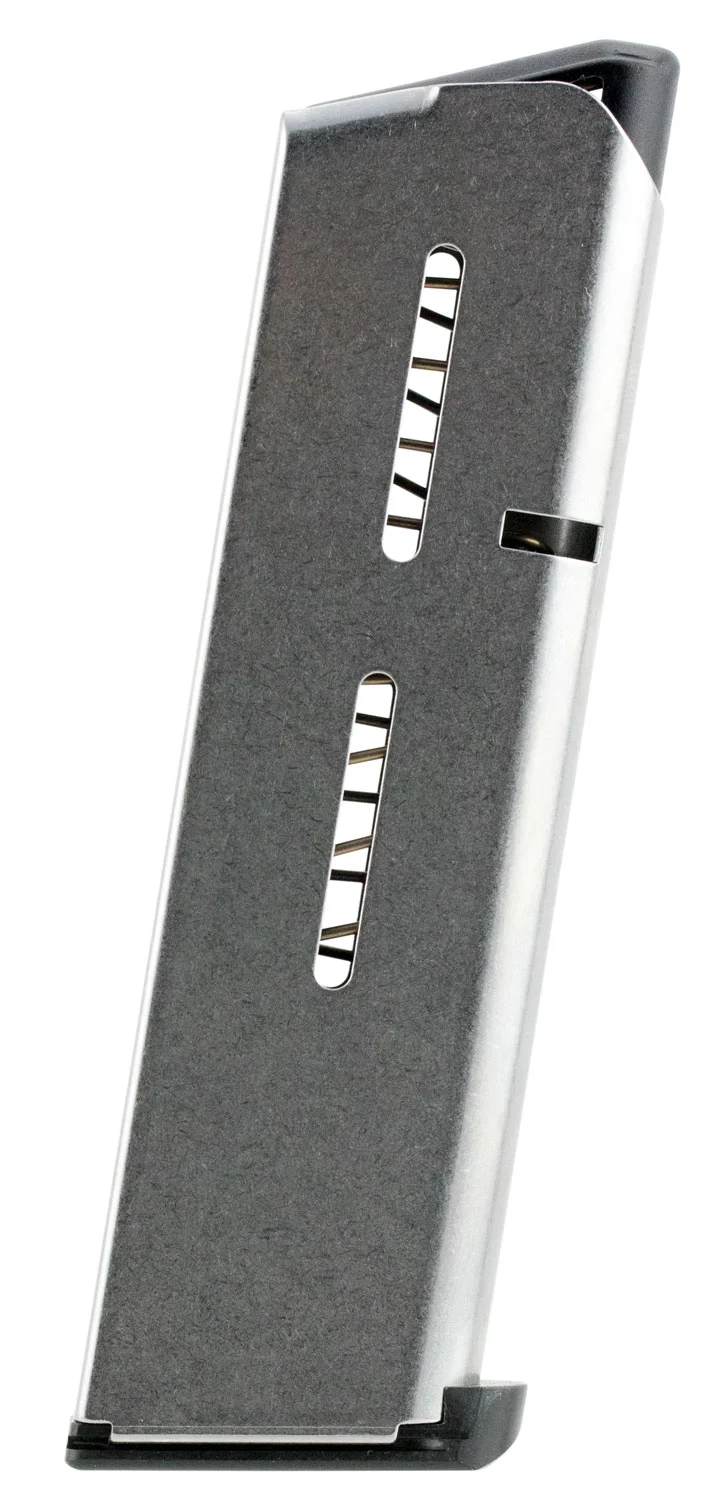 Wilson Combat 47CHV 1911 7rd Detachable w/ Lo-Profile Steel Floor Plate 45 ACP+P Stainless Steel