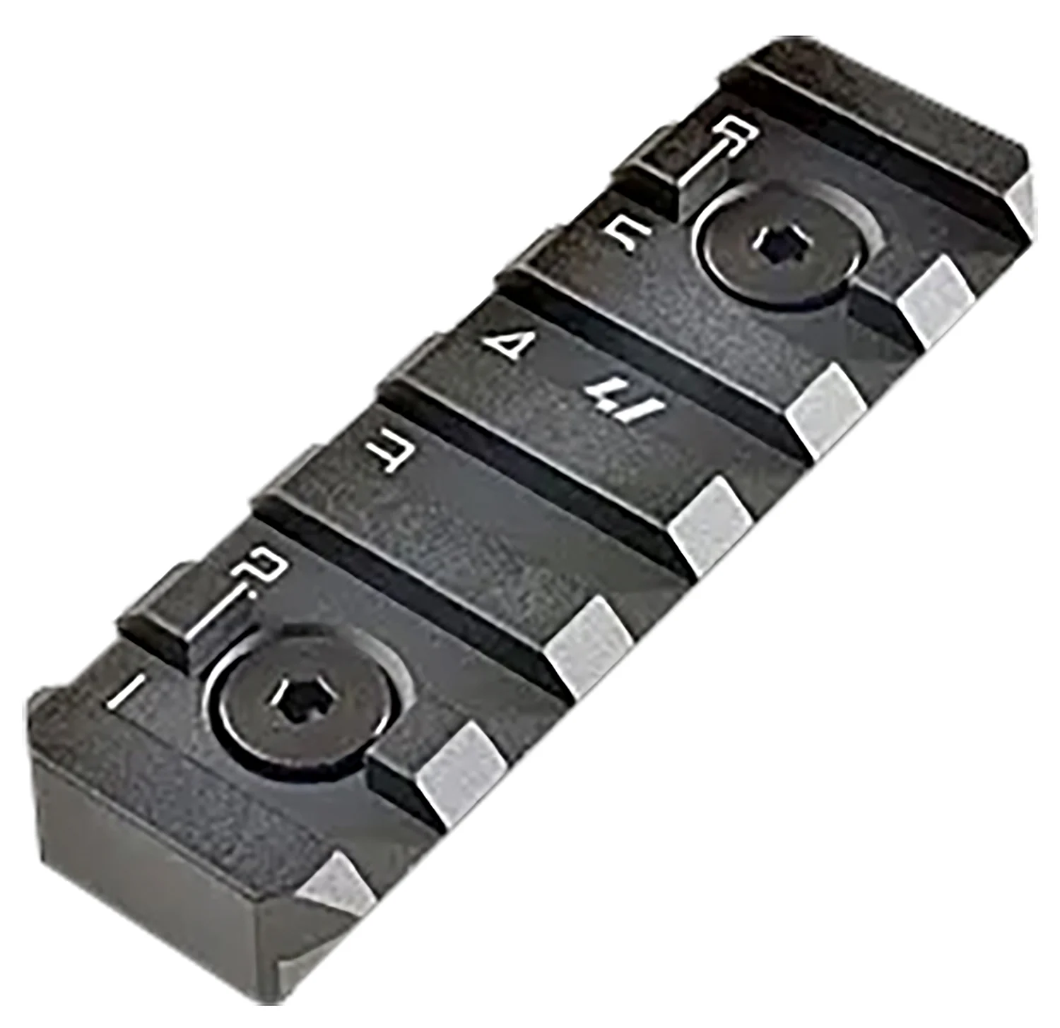 Strike Industries LINKRS6BK MLOK LINK Rail Section- 6 Slots Black Anodized