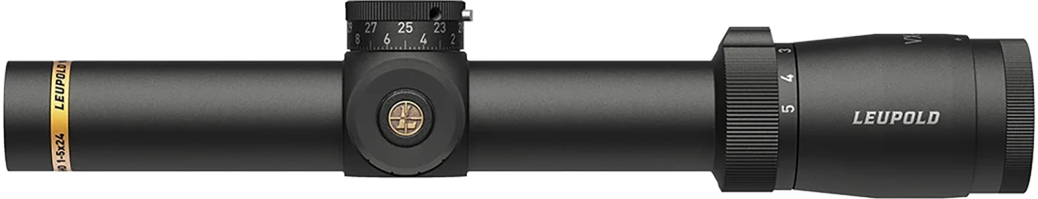 Leupold 172367 VX-5HD Matte Black 1-5x24mm CDS-ZL2 Illuminated FireDot Duplex Reticle 30mm Tube