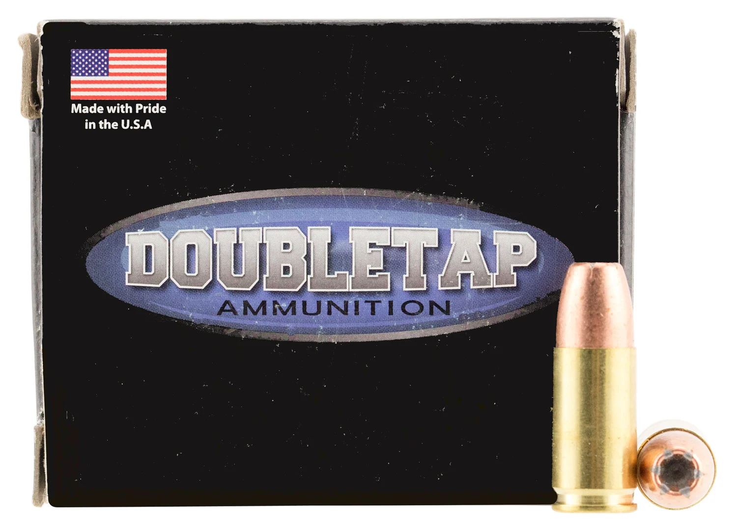 DoubleTap Ammunition 9MM124BD Home Defense 9mmLuger+P 124gr Jacketed Hollow Point 20 Per Box/50 Case