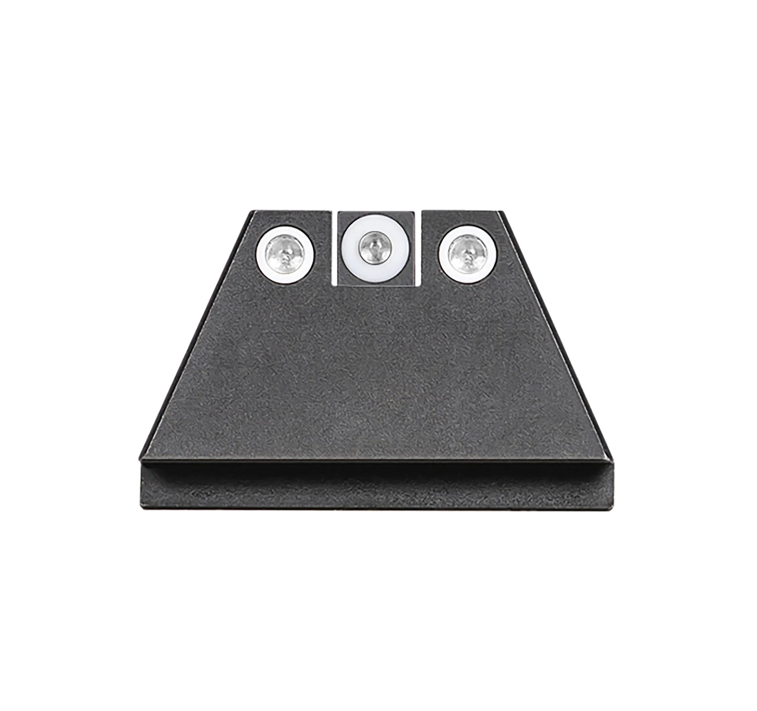 Night Fision GLK004003WGW Suppressor Height Sights For Glock Green Tritium White Outline Front Sight-Green Tritium White Outline Rear Sight Glock 17/17L/19