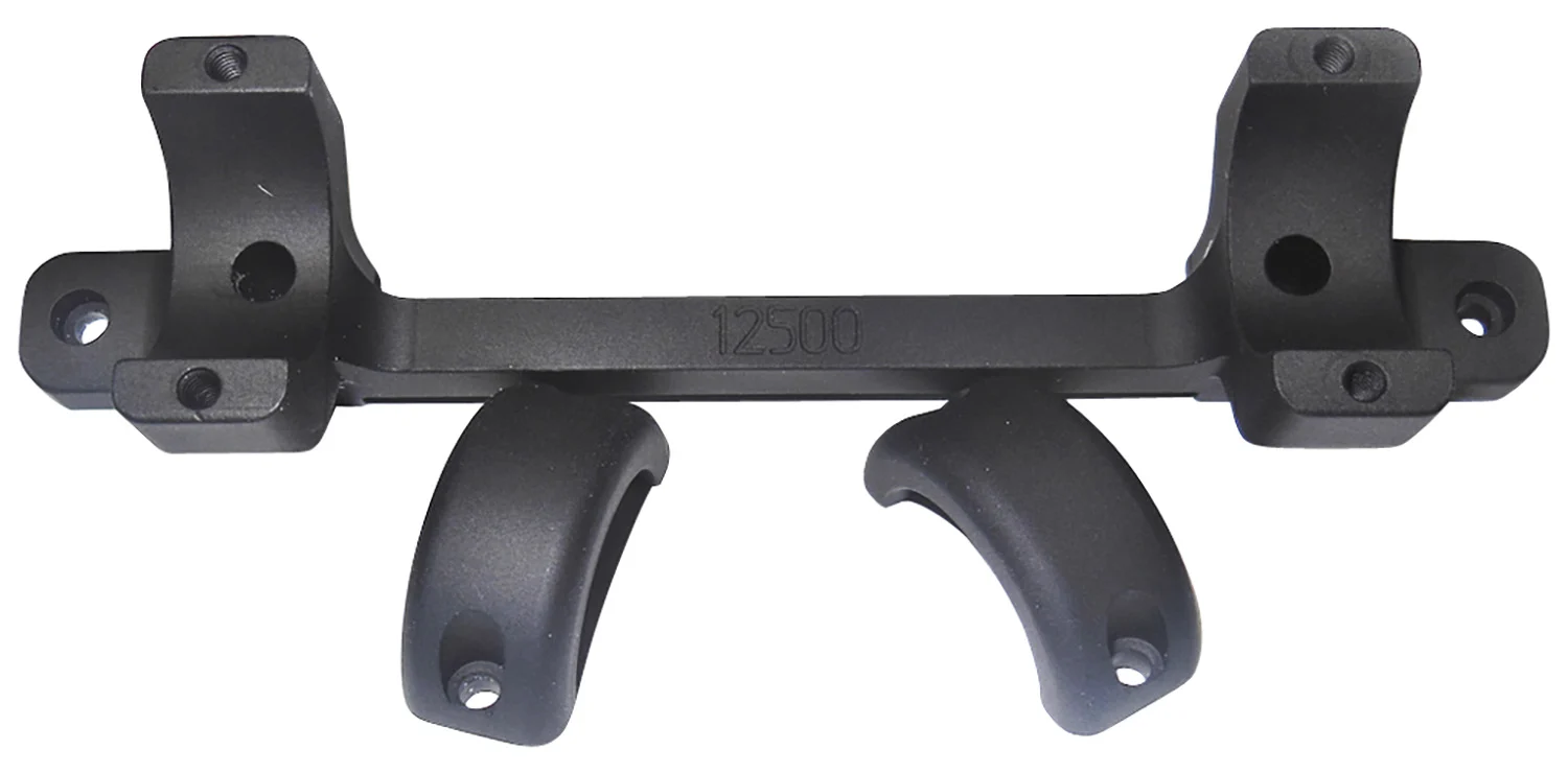 DNZ 12500 Game Reaper Scope Mount/Ring Combo Matte Black 1" Tube, Fits Browning A-Bolt/A-Bolt II Long Action Rifle, High Rings