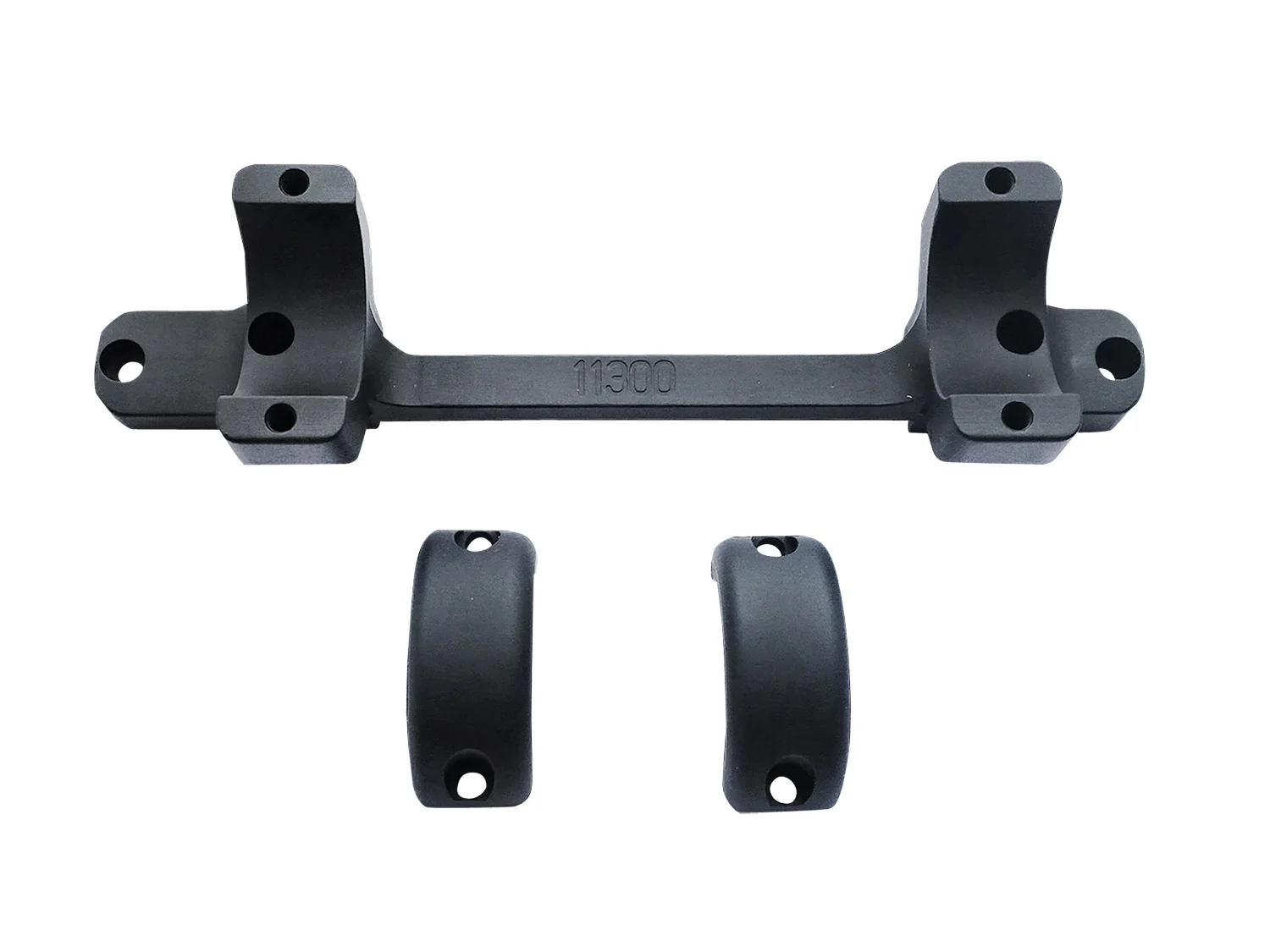 DNZ 11300 Game Reaper Scope Mount/Ring Combo Matte Black 1" Tube, Fits Howa 1500 Short Action Rifle, Medium Rings
