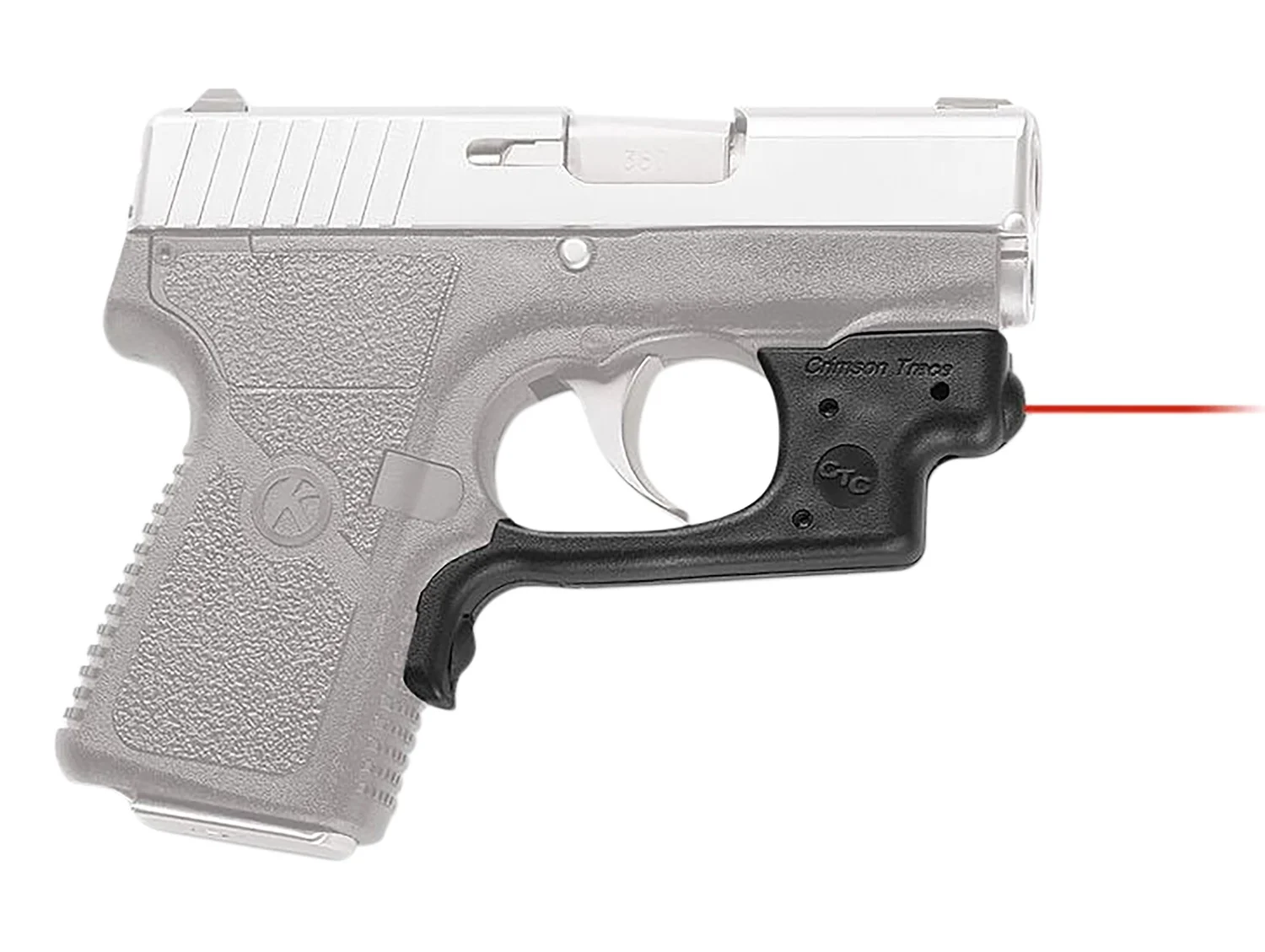Crimson Trace 0130601 Laserguard Fits Kahr Arms P380/CW380, Red Laser Black Polymer