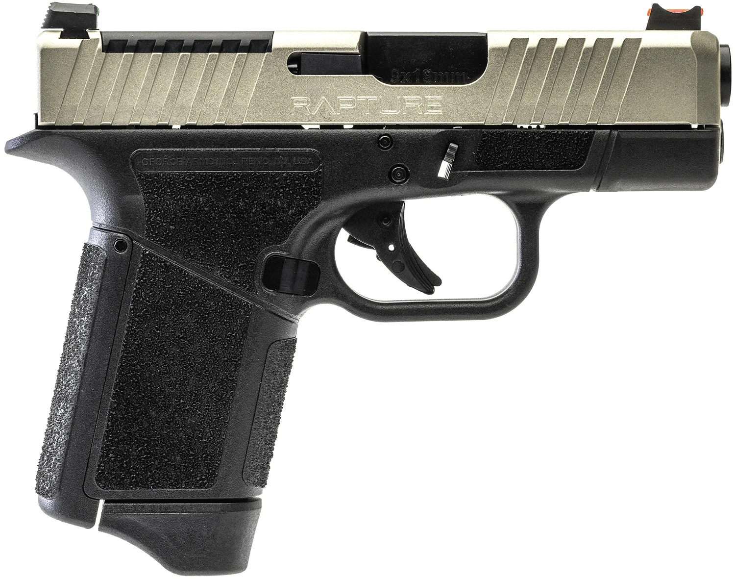 GFORCE ARMS GF9 9MM 3.25" GRY/NKL 12+1