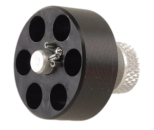 HKS 22J M Series made of Metal with Black Finish for 22 LR Ruger SP101; S&W 34, 35, 43, 63 & K Frame Holds up to 6rds