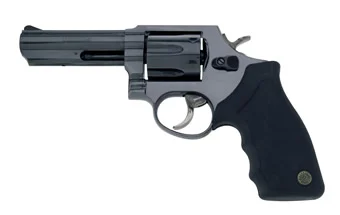 TAURUS 82 38SP BL RUBBER GRP 4" DA FS