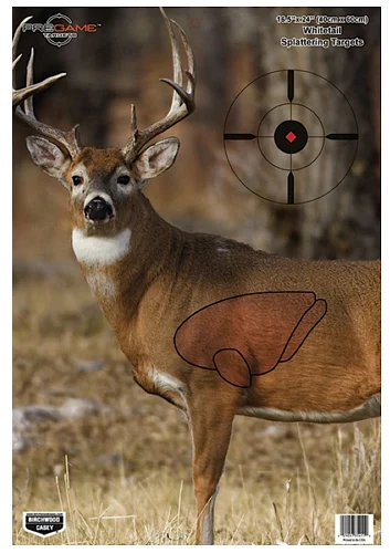 Birchwood Casey 35401 Pregame Deer Paper Hanging Universal 16.50" x 24" 3 Per Pkg