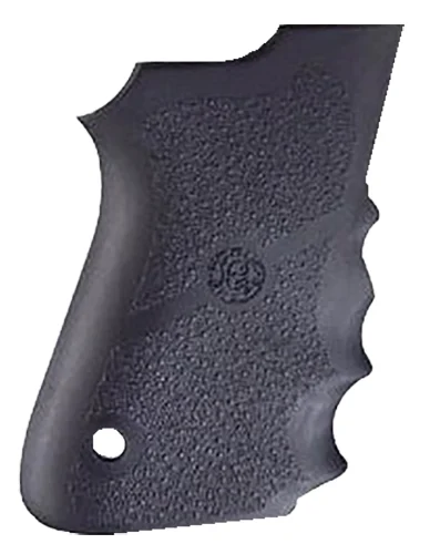 Hogue 69000 Rubber Grip Black Rubber with Finger Grooves for S&W 6906, Shorty 40, 4013 TSW