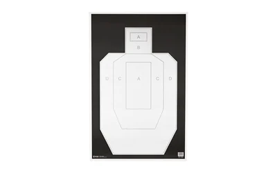 ACTION TGT IPSC PBKB PAPER 100PK