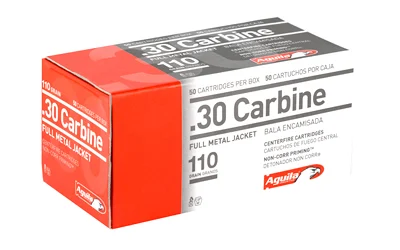 AGUILA 30CARB 110GR FMJ 50/1000 - Image 2